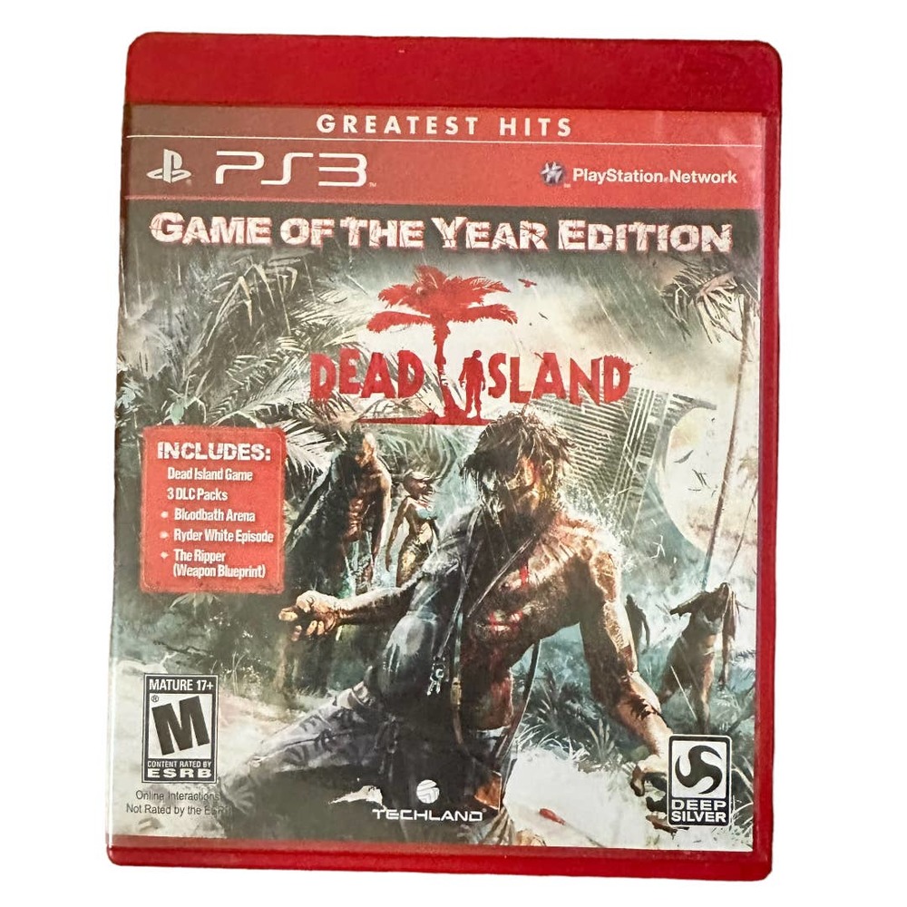 DEAD ISLAND GAME OF THE YEAR EDITION GAME FOR PS3